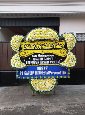 Papan Bunga Duka di Sudimara Pinang